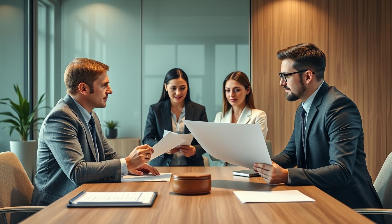 Senior legal support team